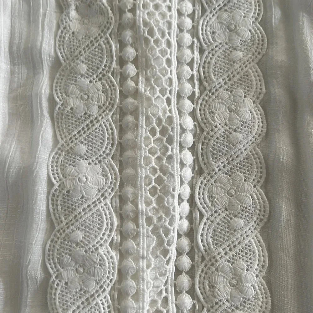 White Boho Dress. J Glee. Size PS - Picture 3 of 8